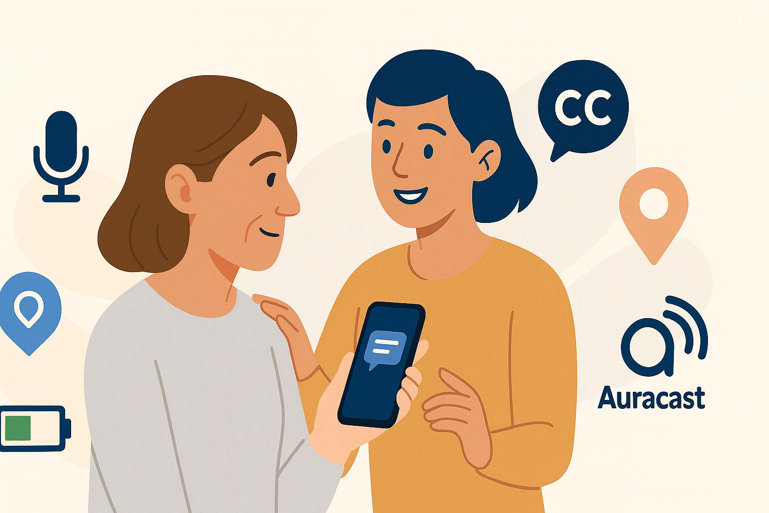 Le migliori app e funzioni per smartphone che rendono più semplice vivere con gli apparecchi acustici