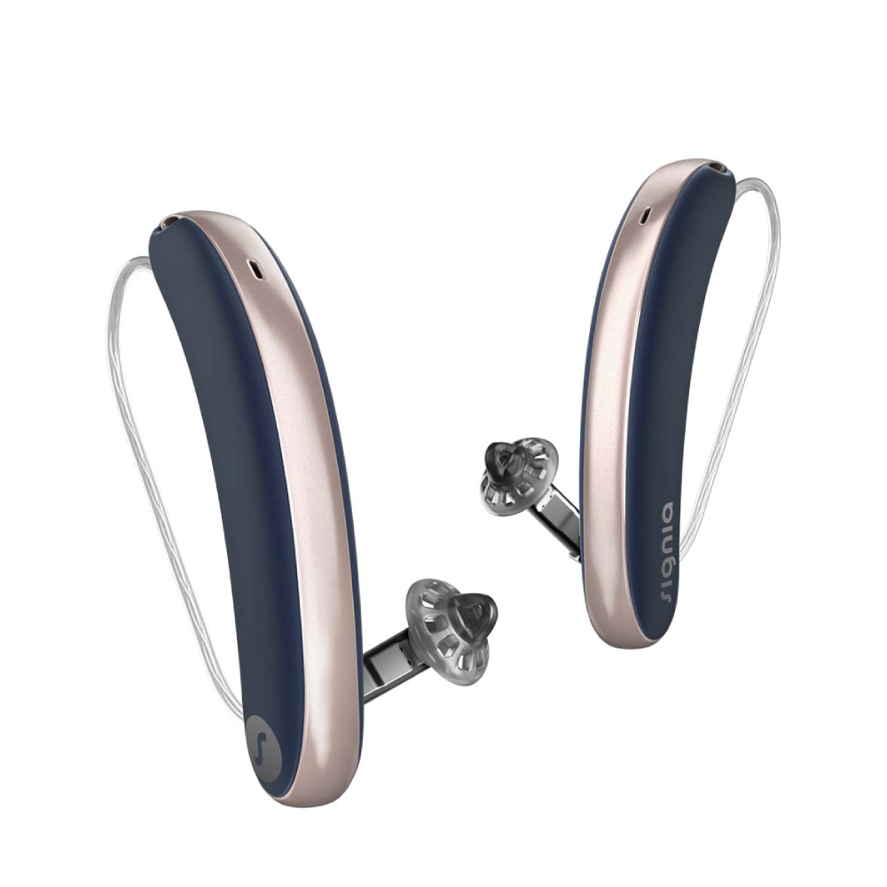 Styletto 7IX Slim RIC R Blu cosmico Oro rosa Apparecchi Acustici