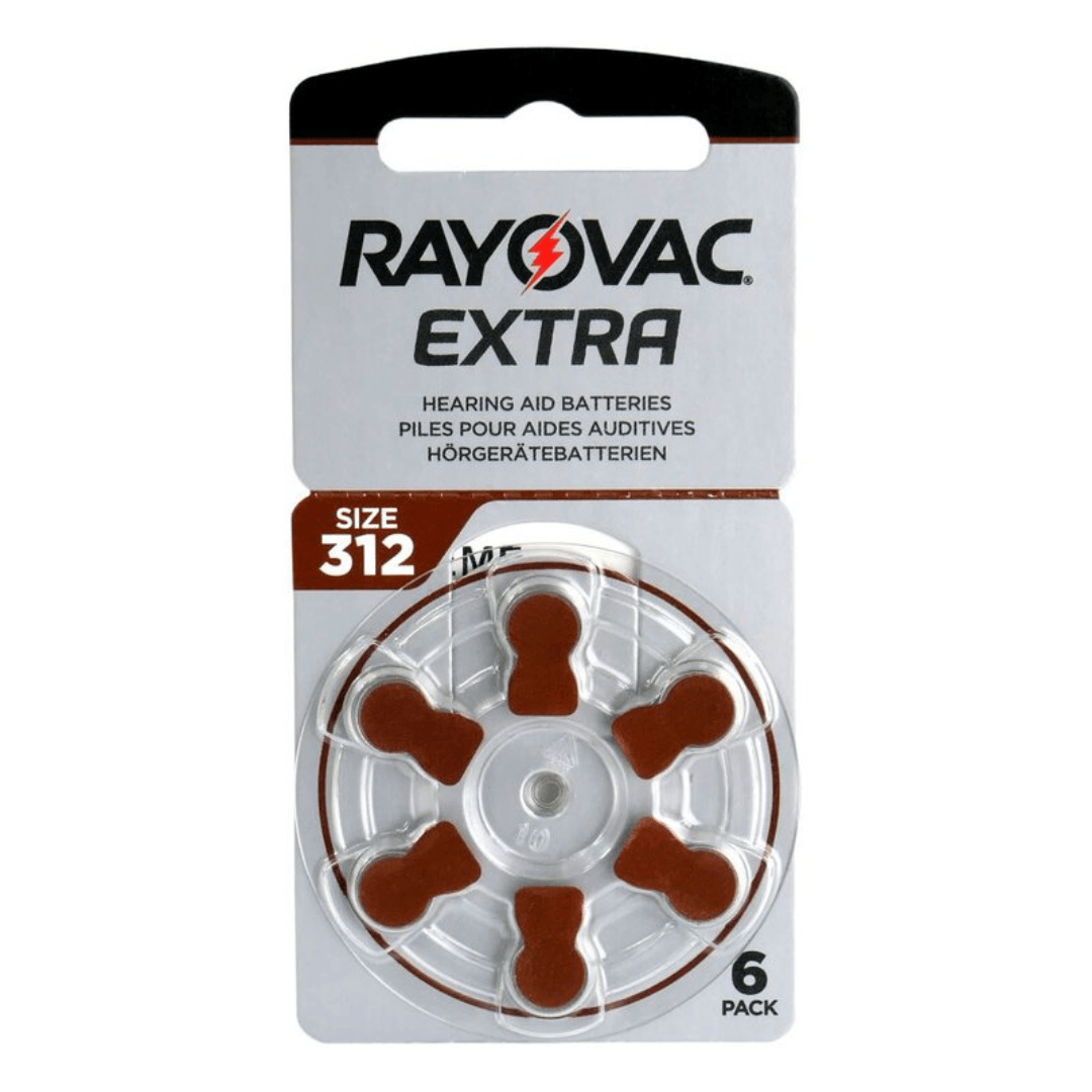 Offerta di 60 batterie Rayovac per apparecchi acustici 312 Piles et batteries multiusages