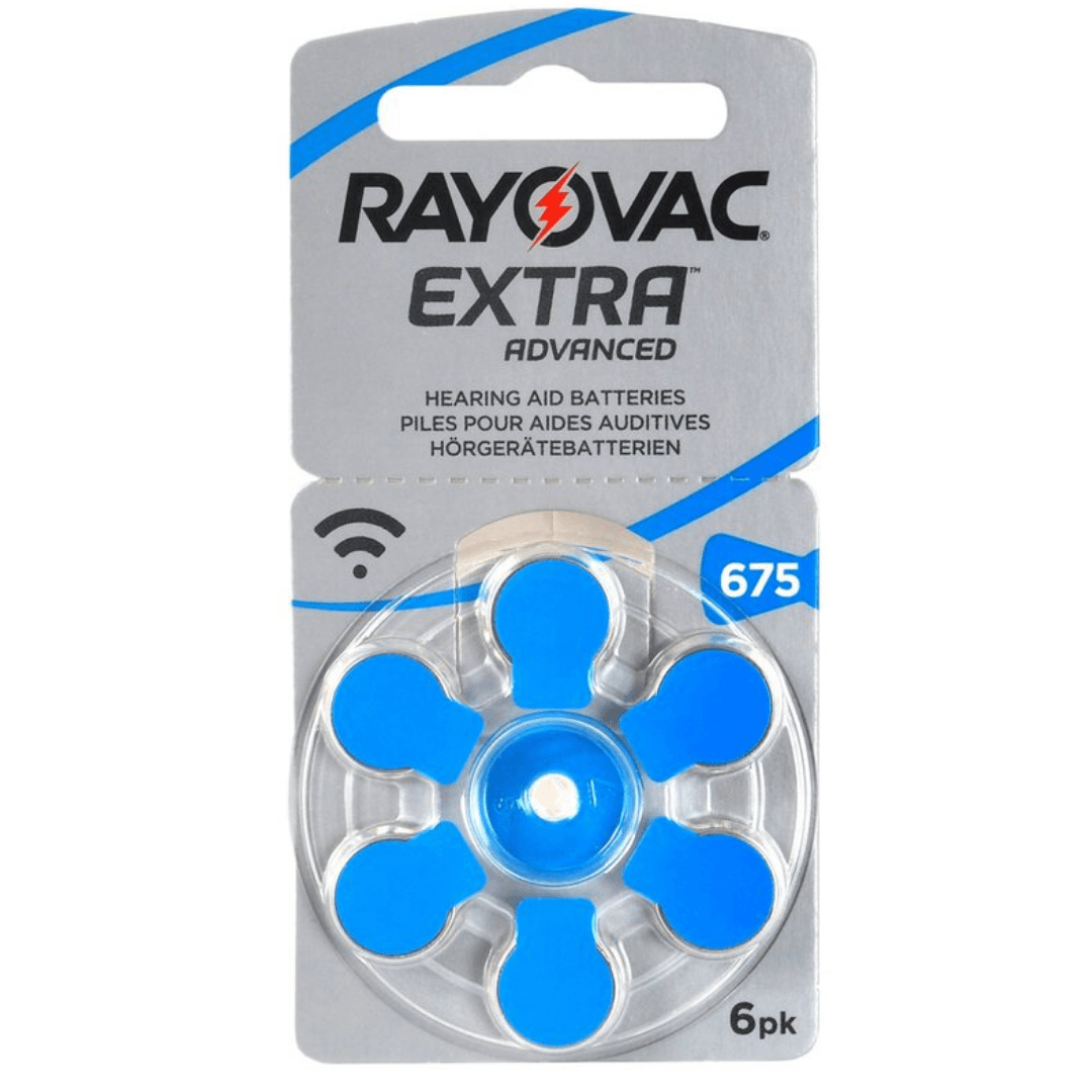 Offerta di 60 batterie Rayovac per apparecchi acustici 675 Piles et batteries multiusages