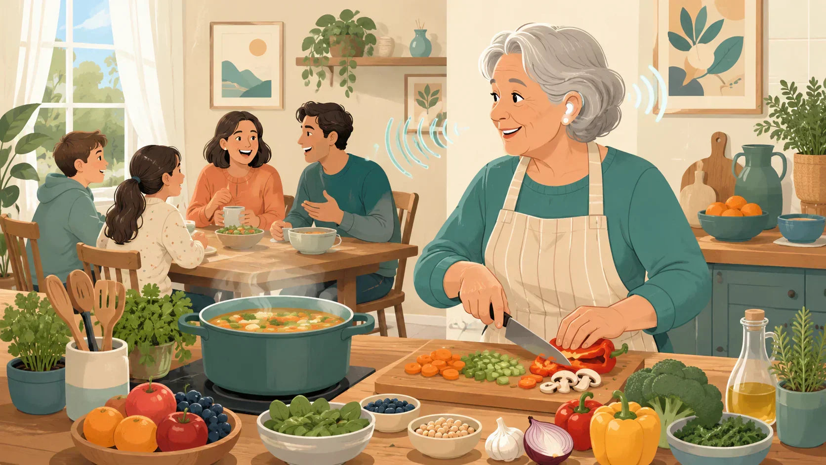 L'importanza di una dieta sana per il tuo udito