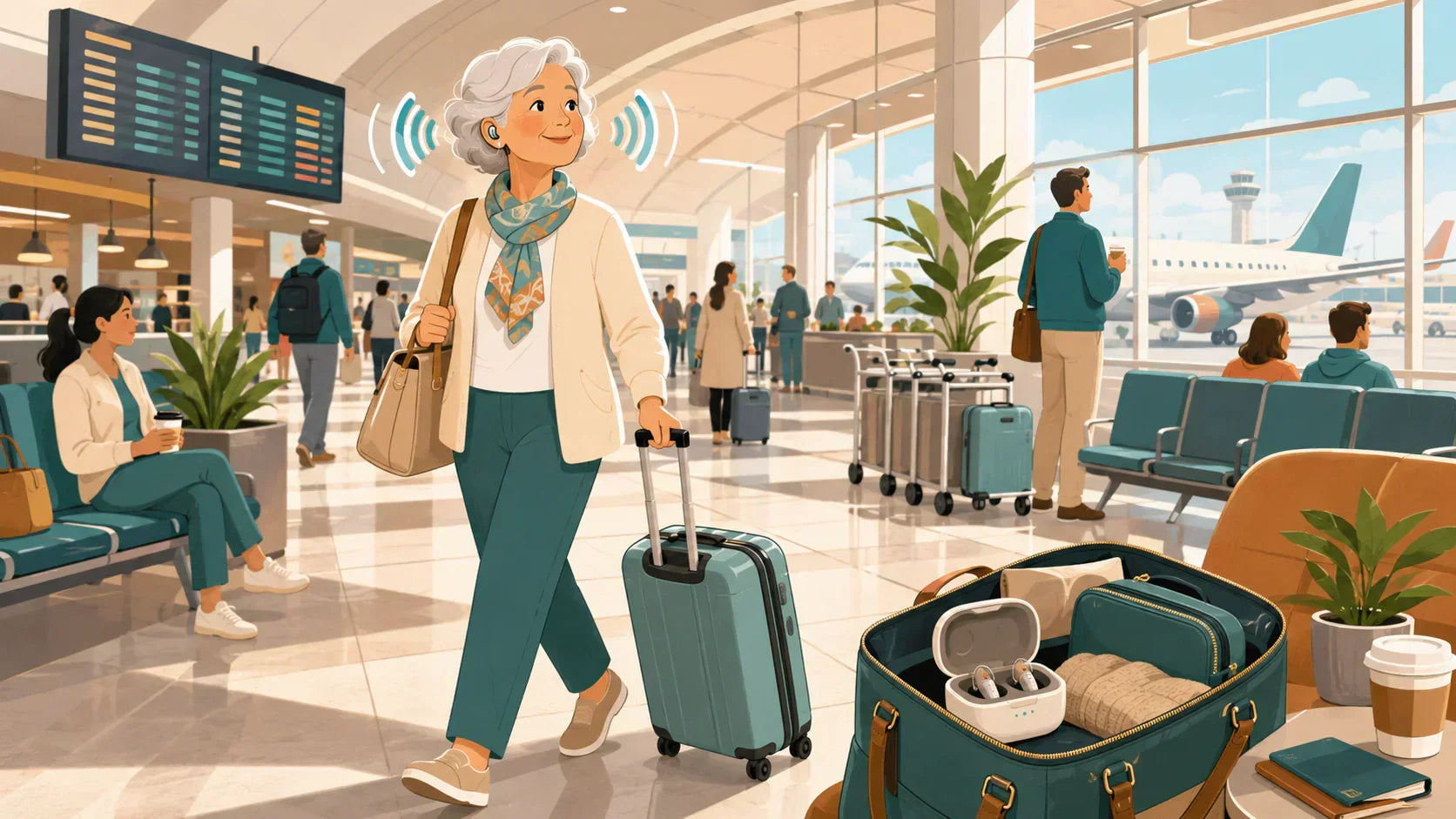 Viaggiare con gli apparecchi acustici