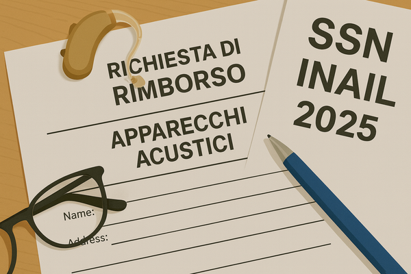 Come Richiedere il Rimborso degli Apparecchi Acustici con SSN e INAIL in Italia (2025)