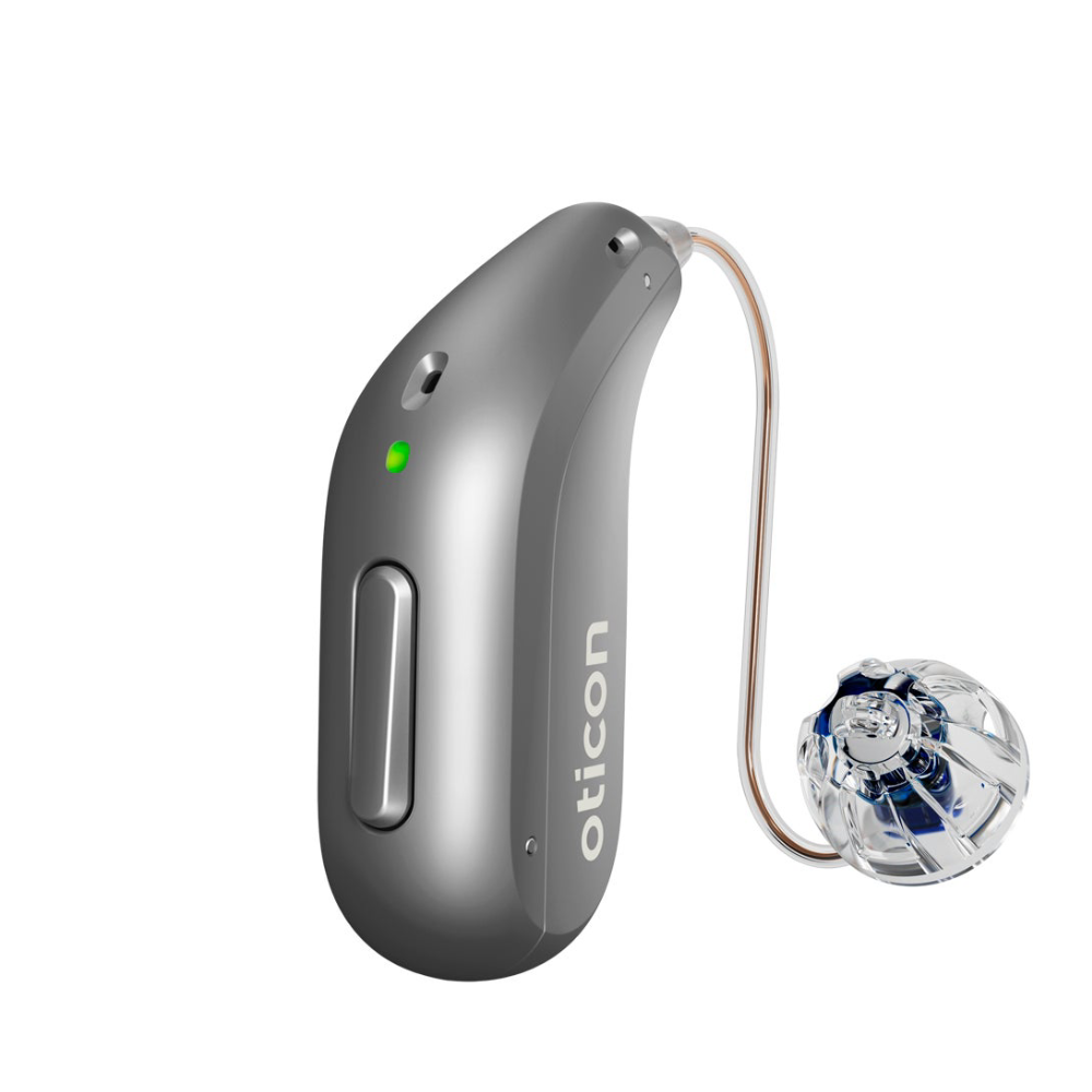 Intent 1 MiniRITE R Grigio acciaio Apparecchi Acustici