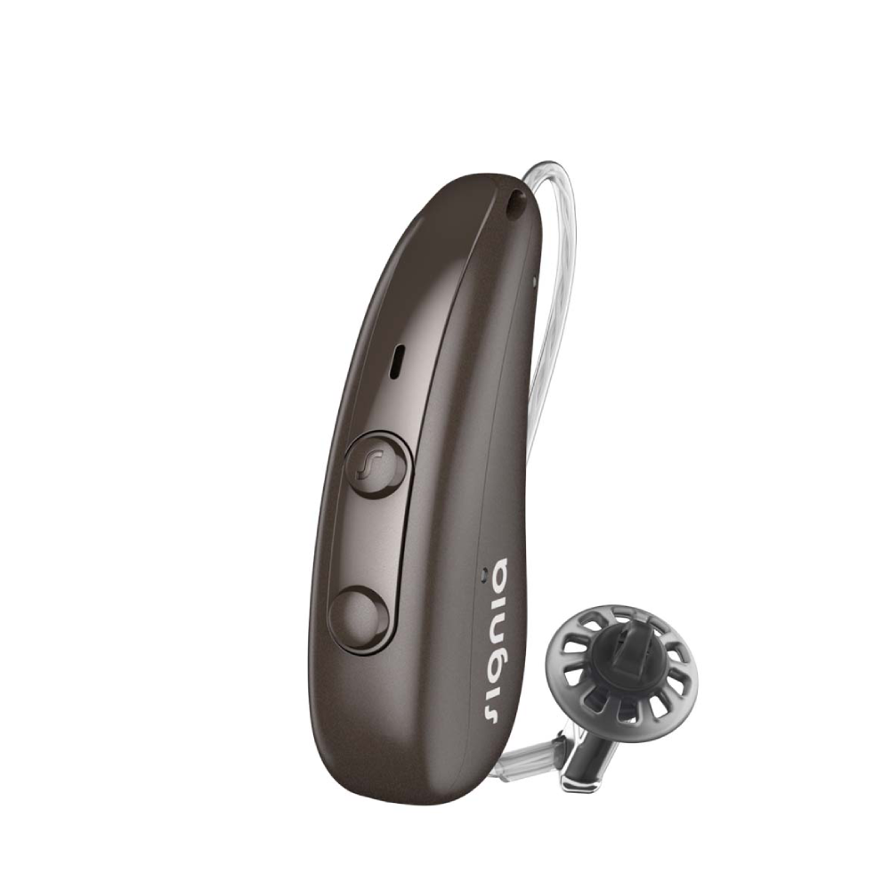 Pure Charge&Go 3IX Marrone scuro Apparecchi Acustici