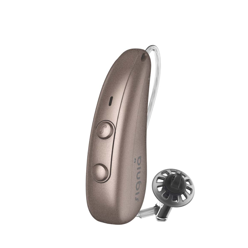 Pure Charge&Go 3IX Marrone sabbia Apparecchi Acustici