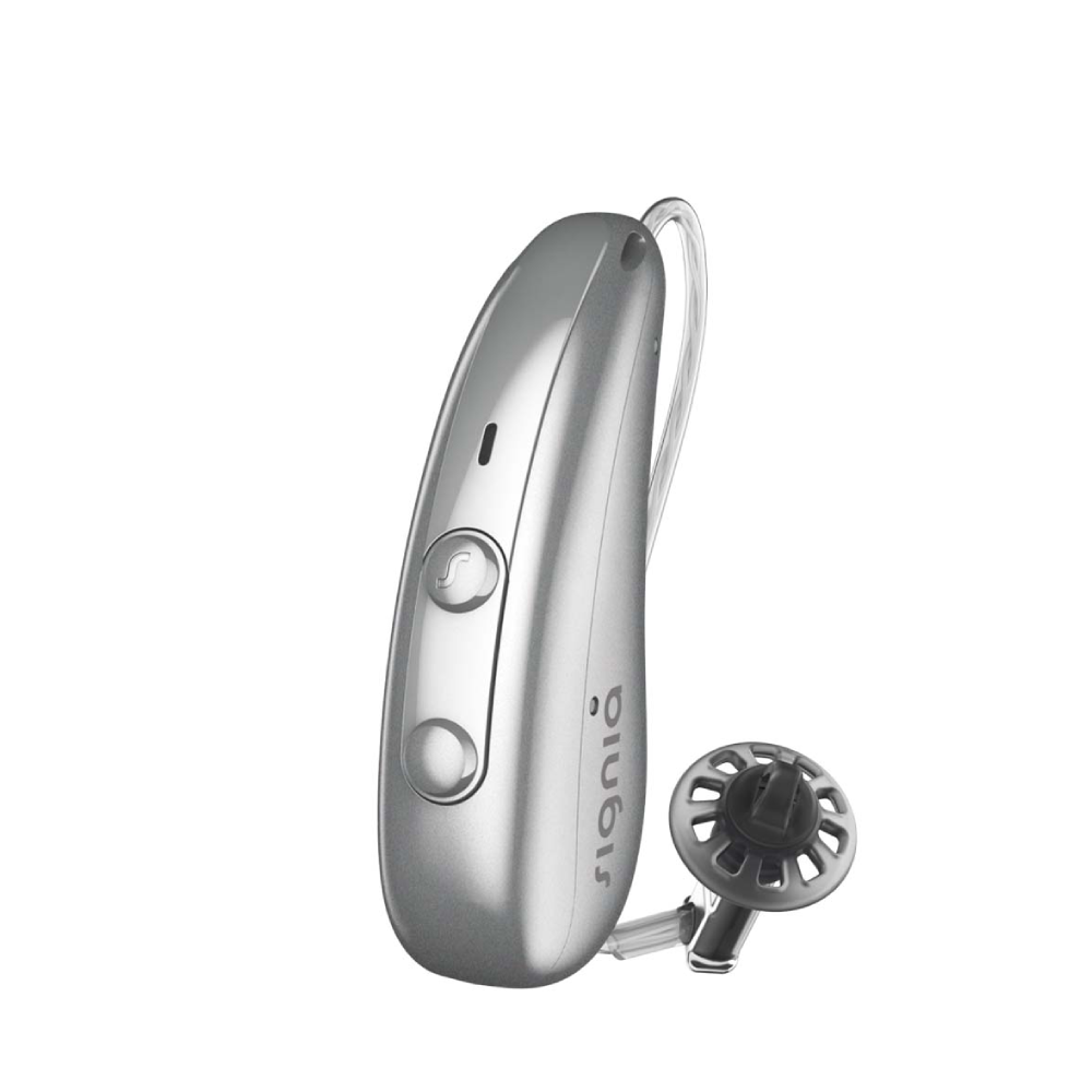 Pure Charge&Go 3IX Argento (nuovo) Apparecchi Acustici