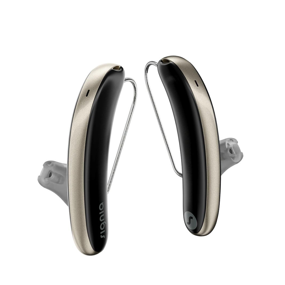 Styletto 7AX Nero Oro fino Apparecchi Acustici
