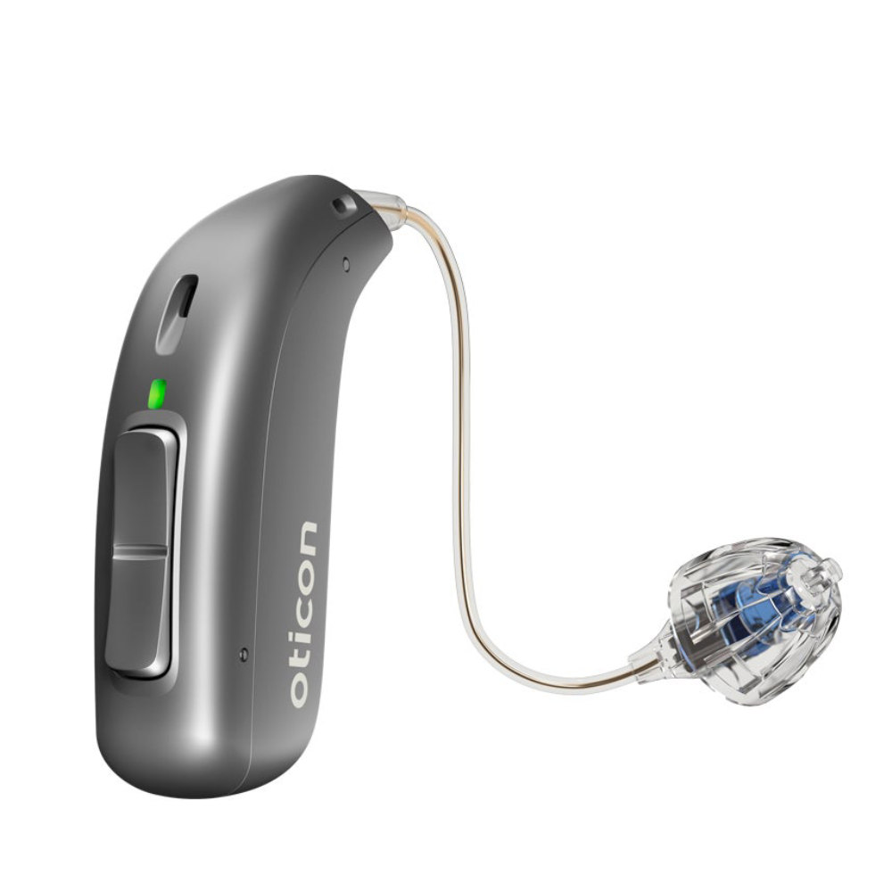 REAL 2 miniRITE R Grigio acciaio Apparecchi Acustici
